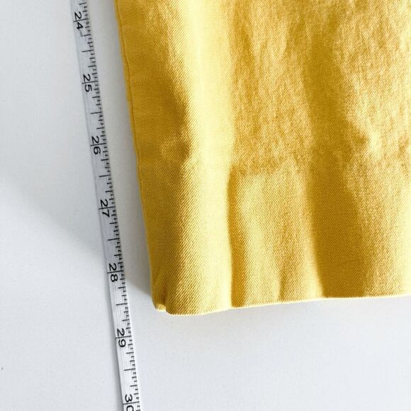 Banana Republic Womens Sloan Trouser Chino Pants Yellow Size 8 - Picture 11 of 11